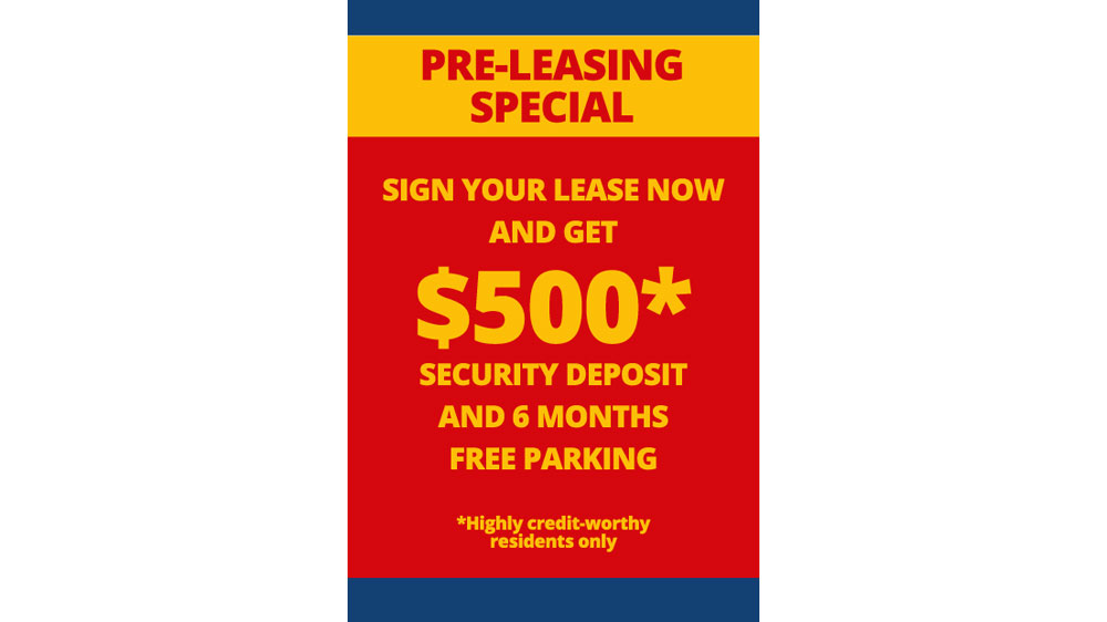 Pre-Lease-Offer