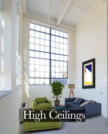High Ceilings