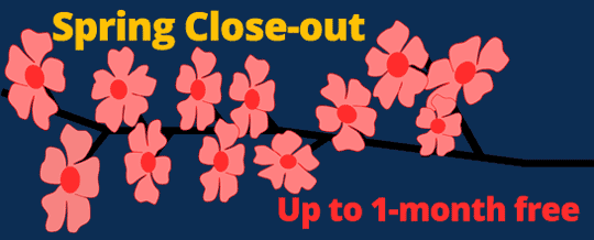 Spring Close Out